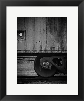 Framed Side Train Print