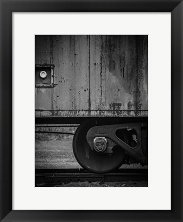 Framed Side Train Print