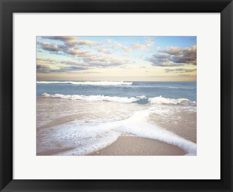 Framed Splitting Waves Print