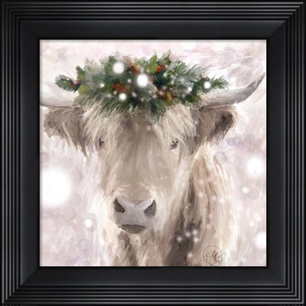Framed Highland Cow Print