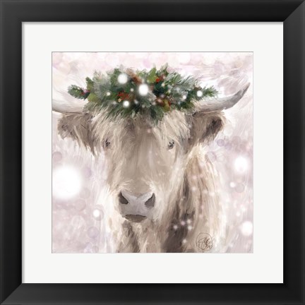 Framed Highland Cow Print