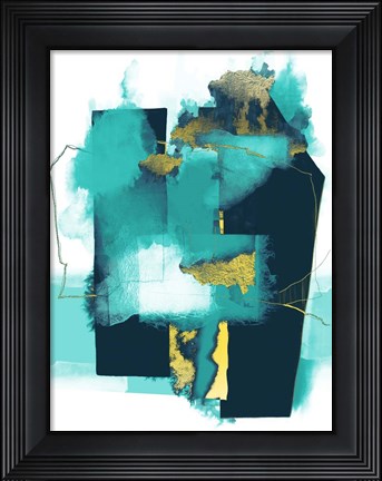 Framed Juxtaposed Fantasy 2 Print