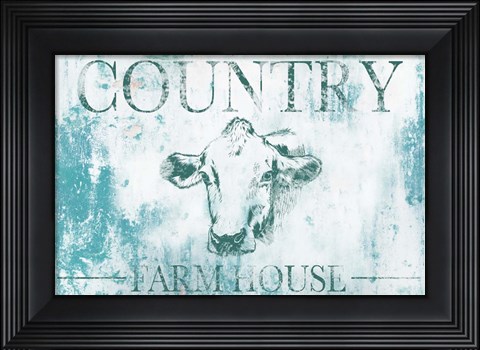 Framed Farm House Print