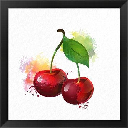 Framed Fruit 2 Print