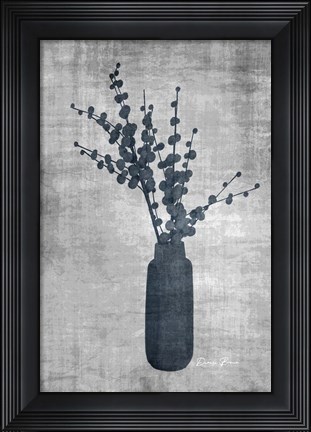 Framed Azure 2 v2 Print