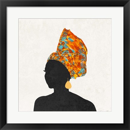 Framed Kente 4 Print