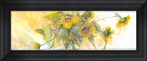 Framed Sun Kissed Sunflowers Print