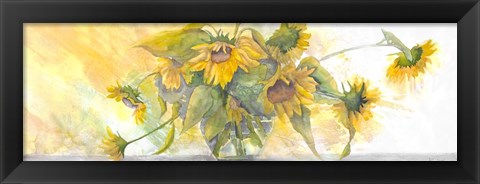Framed Sun Kissed Sunflowers Print