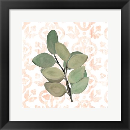 Framed Pattern Branch 1 Print