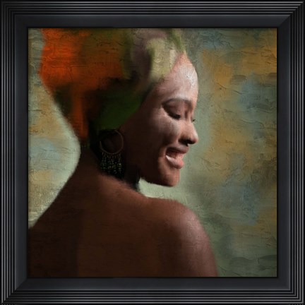 Framed Smile Print