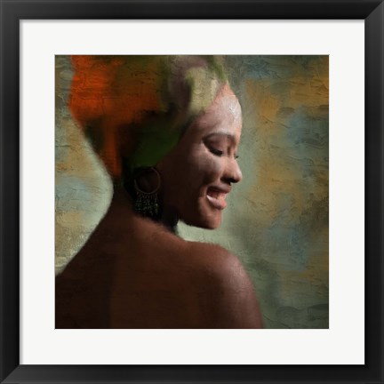 Framed Smile Print