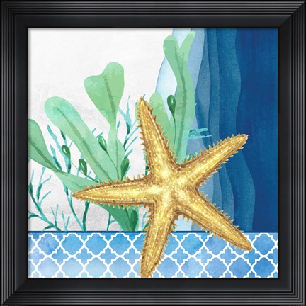 Framed Bayside 2 Print