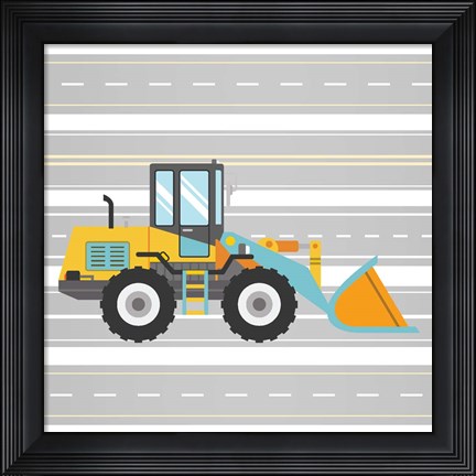 Framed On the Road 1 Print