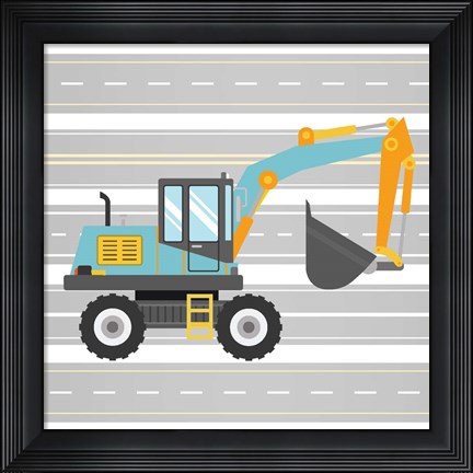 Framed On the Road 2 Print