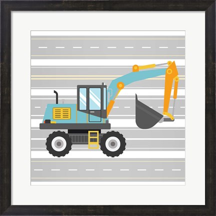 Framed On the Road 2 Print
