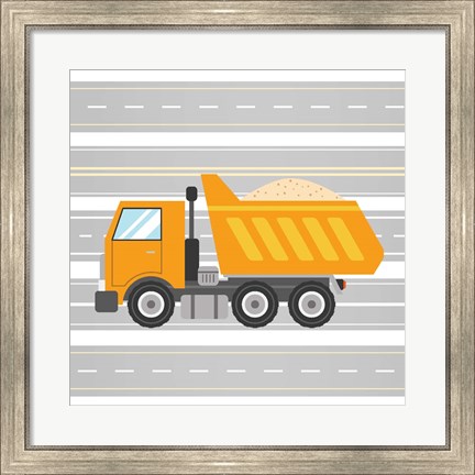 Framed On the Road 3 Print