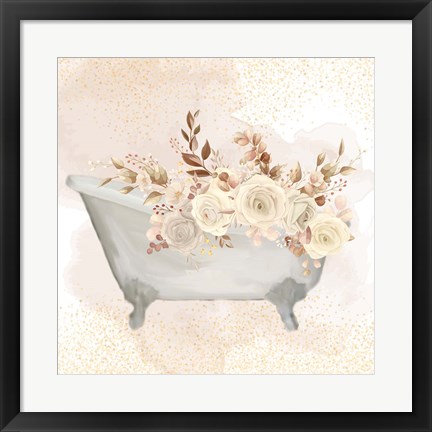 Framed Wash Soak Relax 2 Fall Print