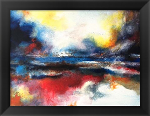 Framed Abstract Wonder Print