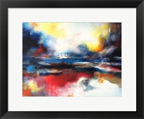 Framed Abstract Wonder Print