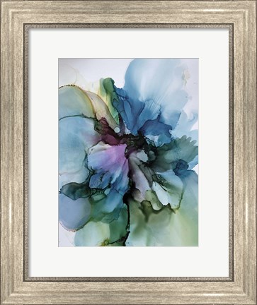 Framed Floral Vibrant 1 Print