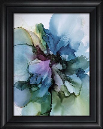 Framed Floral Vibrant 1 Print