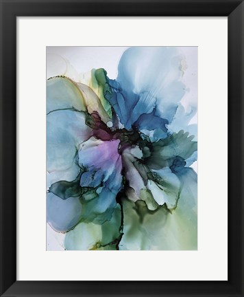 Framed Floral Vibrant 1 Print