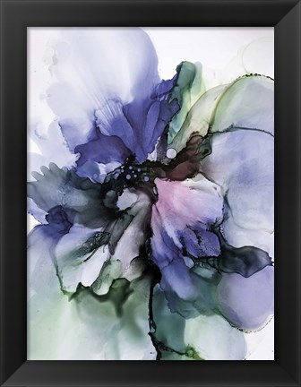 Framed Floral Vibrant 2 Print