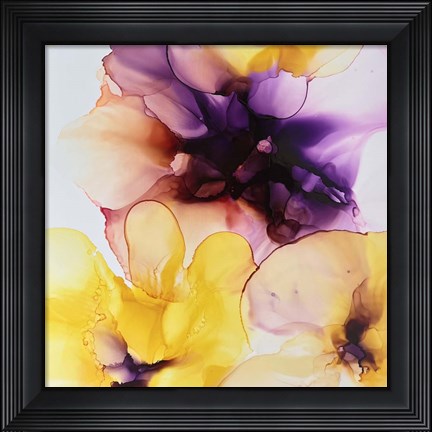 Framed Vibrant Floral 2 Print