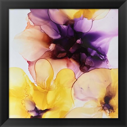 Framed Vibrant Floral 2 Print