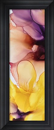 Framed Vibrant Pink Florals 3 Print
