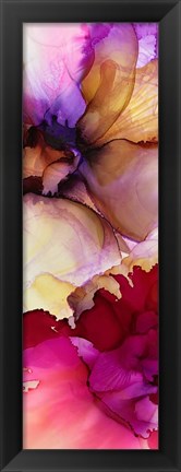 Framed Vibrant Pink Florals 1 Print