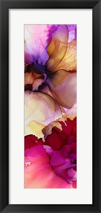 Framed Vibrant Pink Florals 1 Print