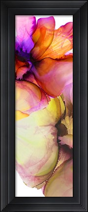 Framed Vibrant Pink Florals 2 Print