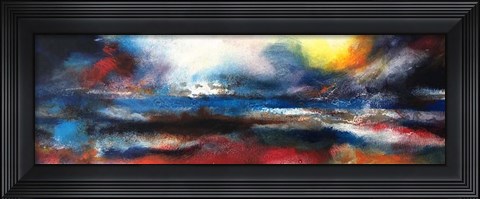 Framed Abstract Wonderland Print