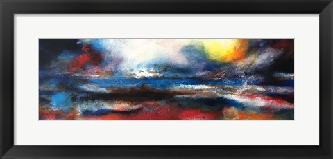 Framed Abstract Wonderland Print