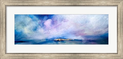 Framed Bright Seascape Lumiere Print