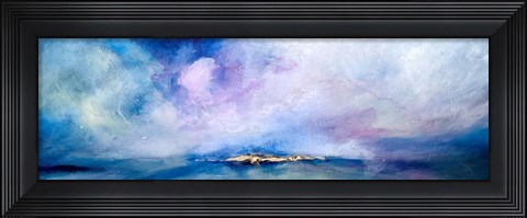 Framed Bright Seascape Lumiere Print