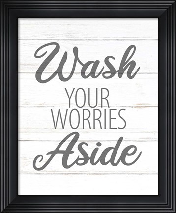 Framed Wash Print