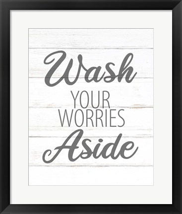 Framed Wash Print