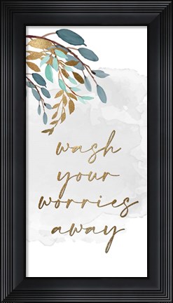 Framed Candles and Music 1 Print