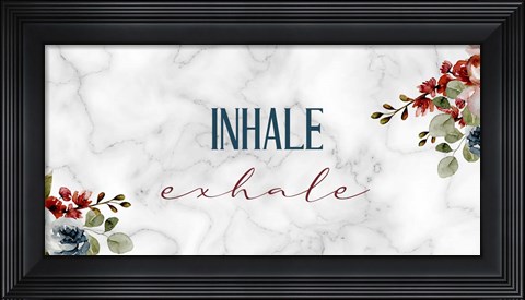 Framed Marble Bath 5 Print
