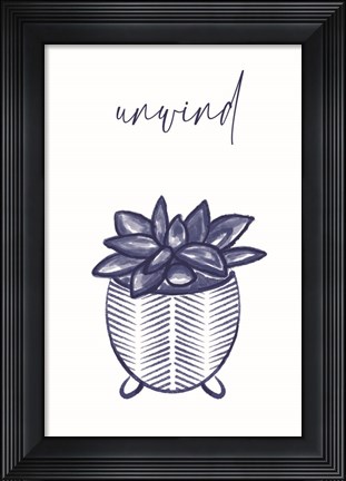 Framed Unwind 3 Print