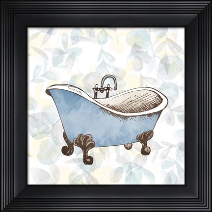 Framed Soak Your Troubles 1 Print