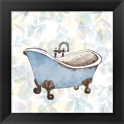 Framed Soak Your Troubles 1 Print