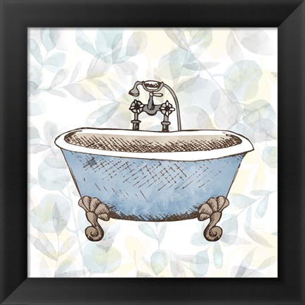 Framed Soak Your Troubles 3 Print