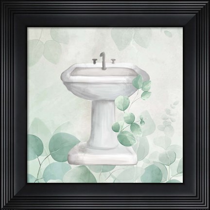 Framed Eucalyptus Unwind 3 Print