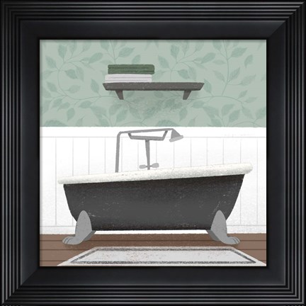 Framed Natures Restroom 1 Print