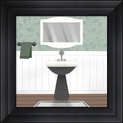 Framed Natures Restroom 2 Print
