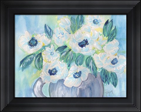 Framed Floral Bouquet Print