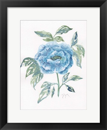 Framed Floral Camilia Print